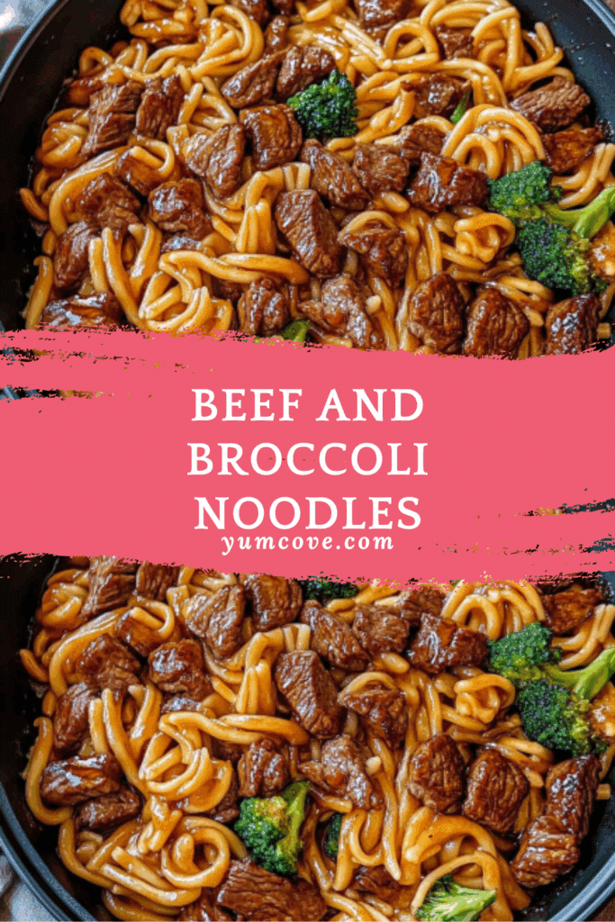 Beef and Broccoli Noodles