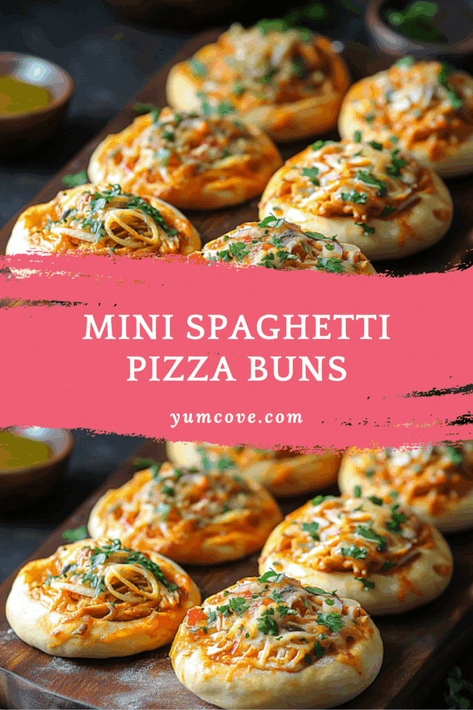 Mini Spaghetti Pizza Buns