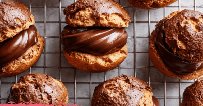 Chocolate Cream Puffs (Choux au Chocolat)