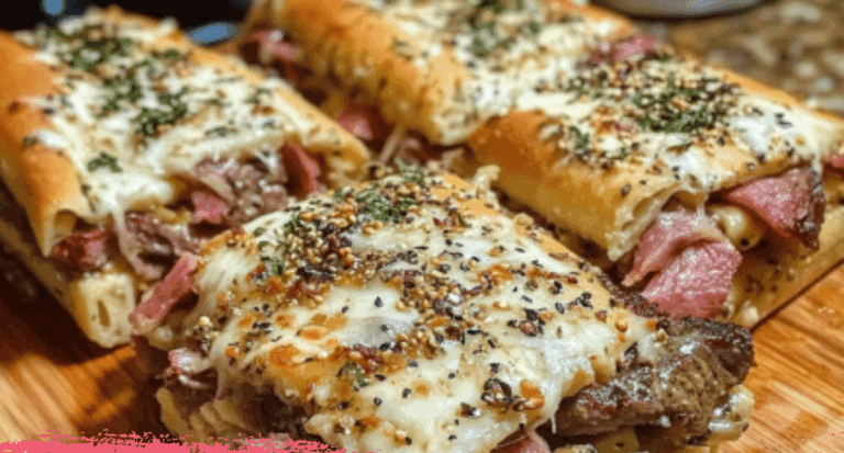Cheesy Steak Sandwiches