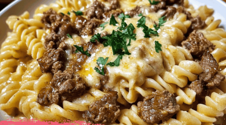 Cheesy Beef and Pasta Bake