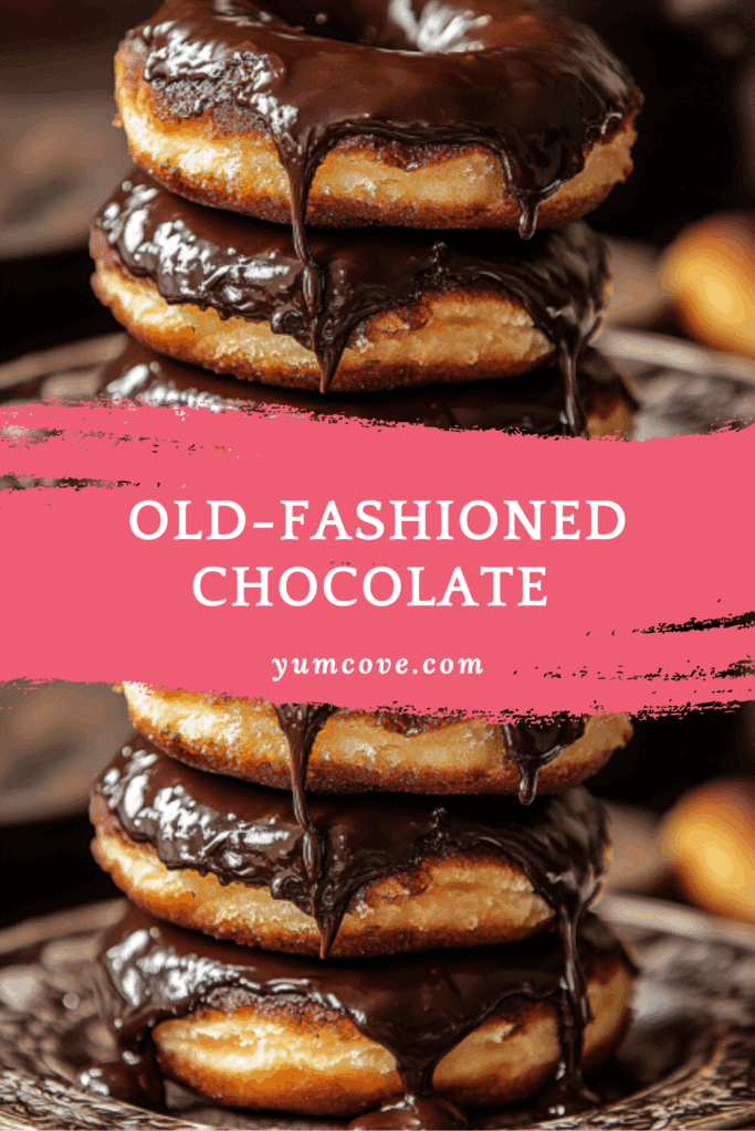 Old-Fashioned Chocolate Glazed Donuts