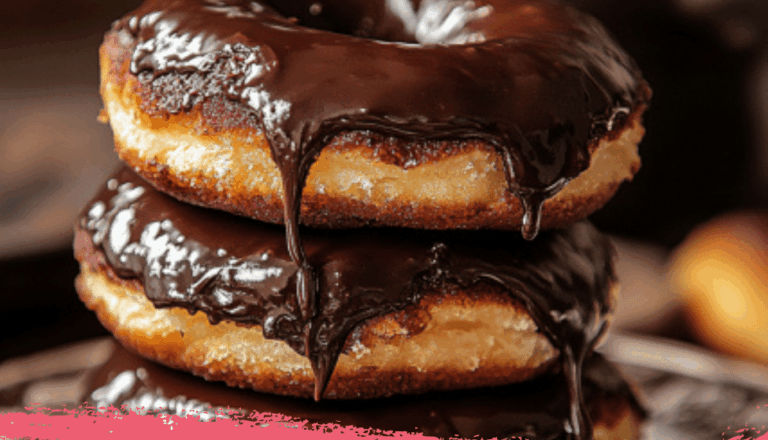 Old-Fashioned Chocolate Glazed Donuts