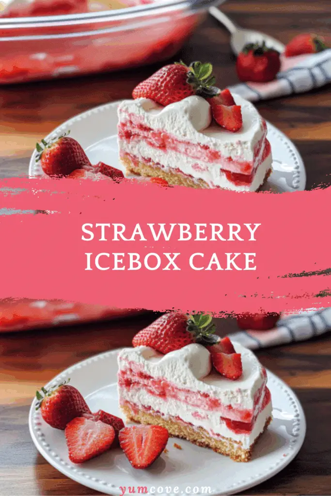 Strawberry Icebox Cake