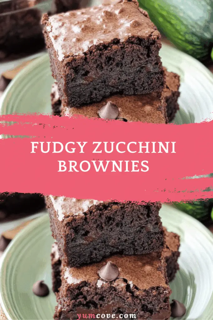 Fudgy Zucchini Brownies