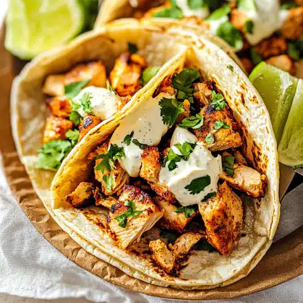 Grilled Chicken Street Tacos