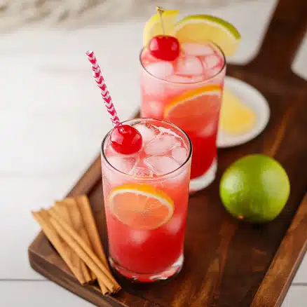 Dirty Shirley Sparkling Cherry Cocktail