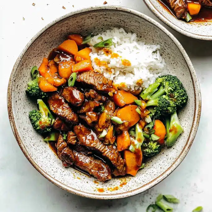 Beef and Broccoli Stir-Fry with Rice