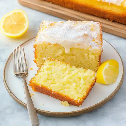 Lemon Glazed Pound Cake