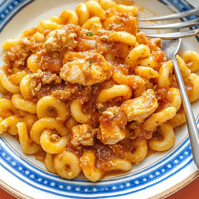 Chicken Pasta with Marinara