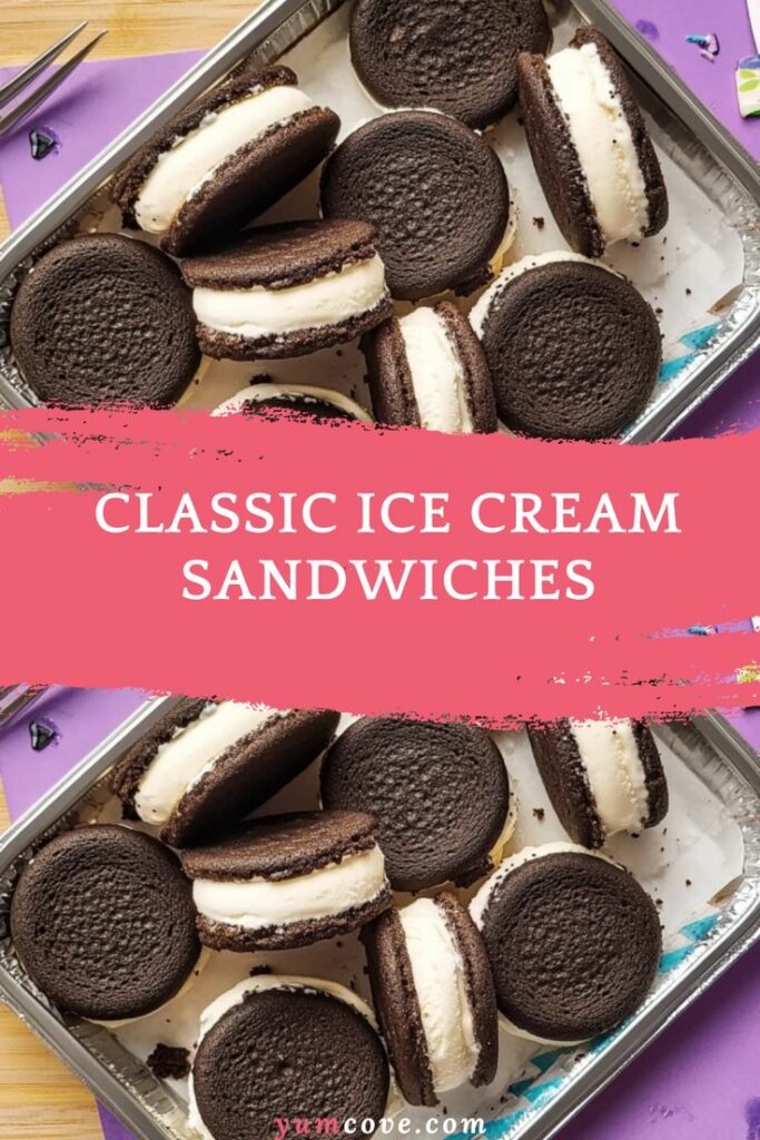 Classic Ice Cream Sandwiches