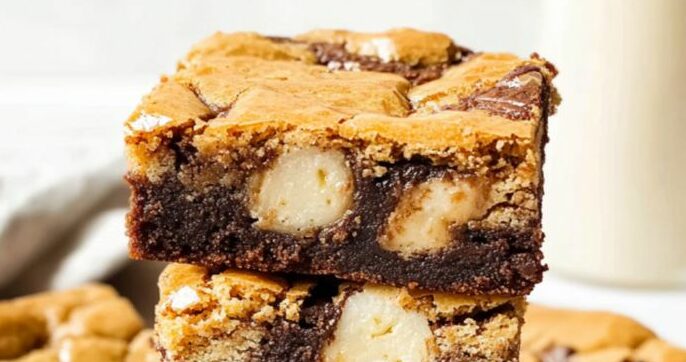 Cookie Dough Brownies