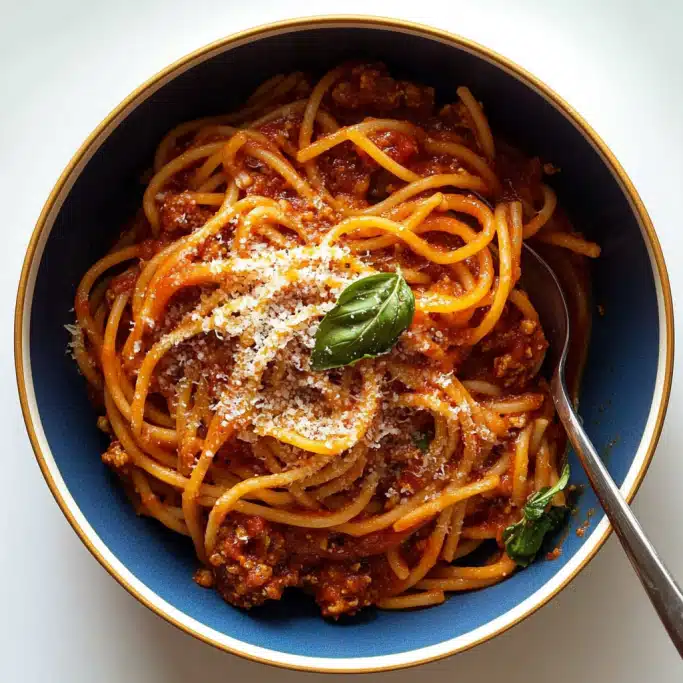 Classic Spaghetti Bolognese