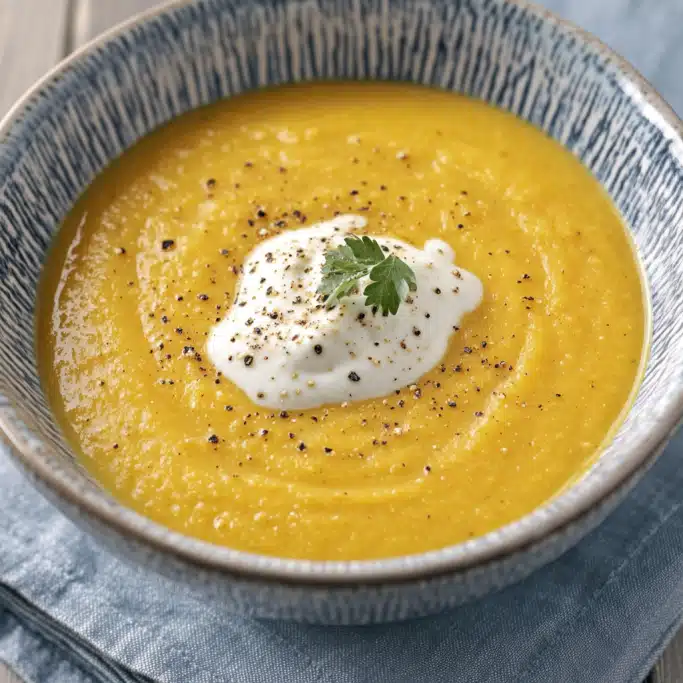 Creamy Carrot and Ginger Soup