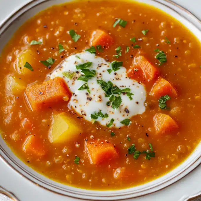 Hearty Lentil and Vegetable Soup