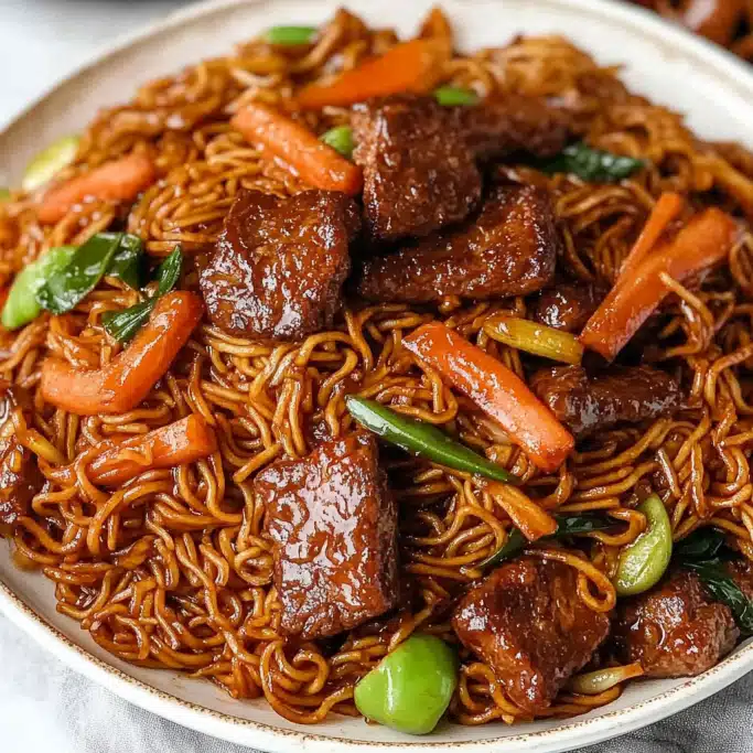 Beef Stir-Fried Noodles