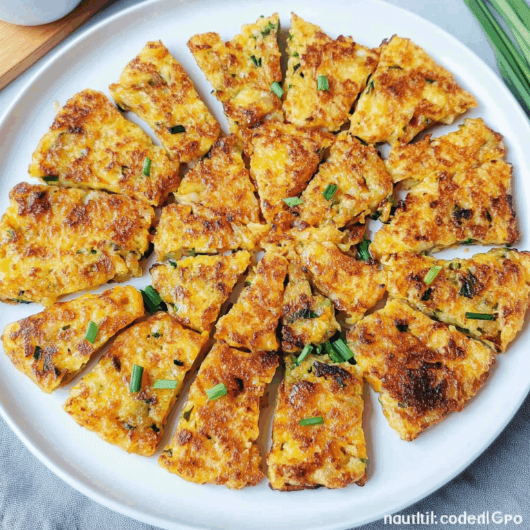 Golden Corn & Chive Fritters – Party Style Wedges