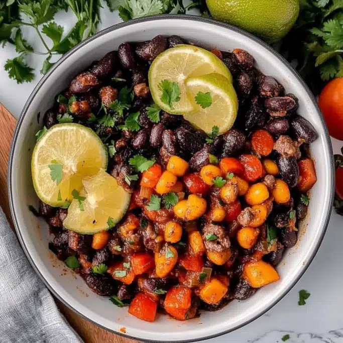 Black Bean and Corn Salad with Lime