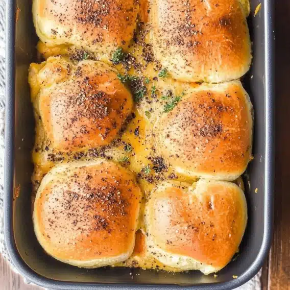 Cheesy Baked Pull-Apart Sliders