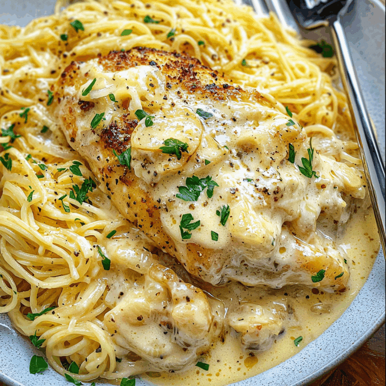 Creamy Garlic Parmesan Pasta