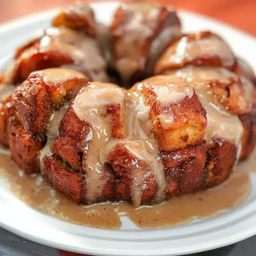 Monkey Bread with Glaze