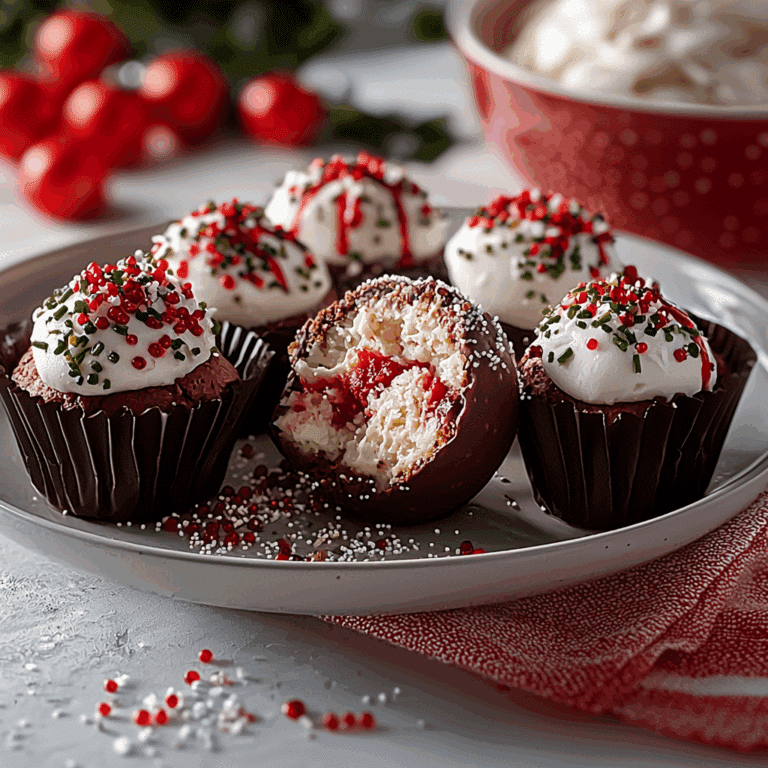 Chocolate‑Dipped Coconut Cherry Bombs