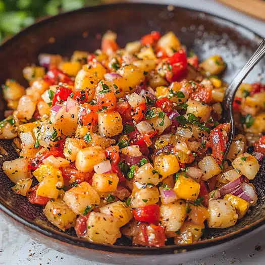 Fresh Pineapple Salsa – A Vibrant, Sweet & Spicy Fruit Salsa