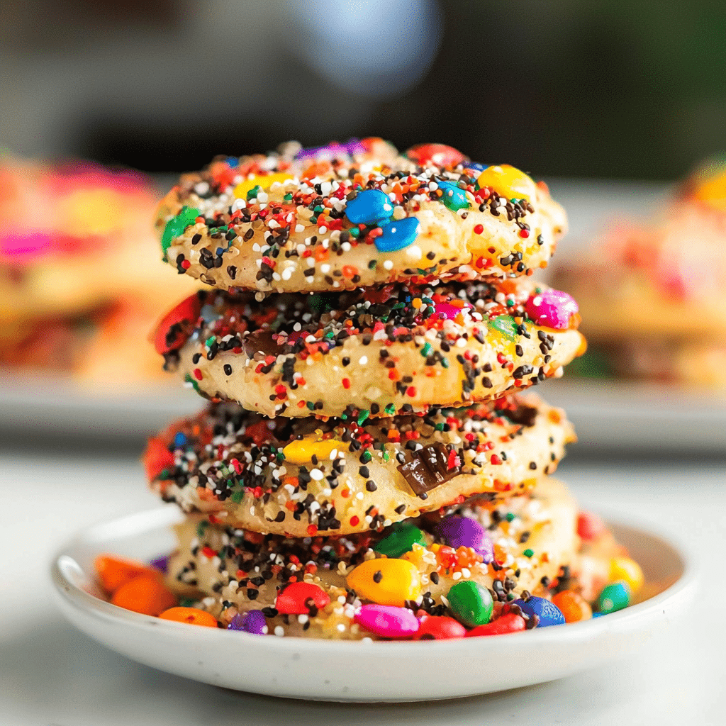 Birthday Sprinkle Sugar Cookies