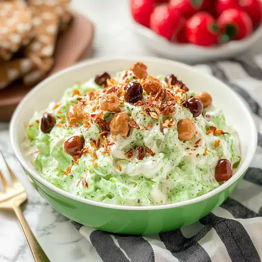 Vintage Lime Pistachio Dessert Salad