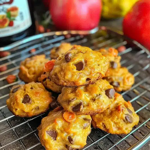 Soft and Chewy Apple Chocolate Chip Cookies