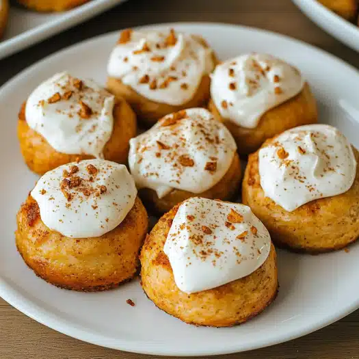 Mini Cinnamon Rolls with Cream Cheese Frosting