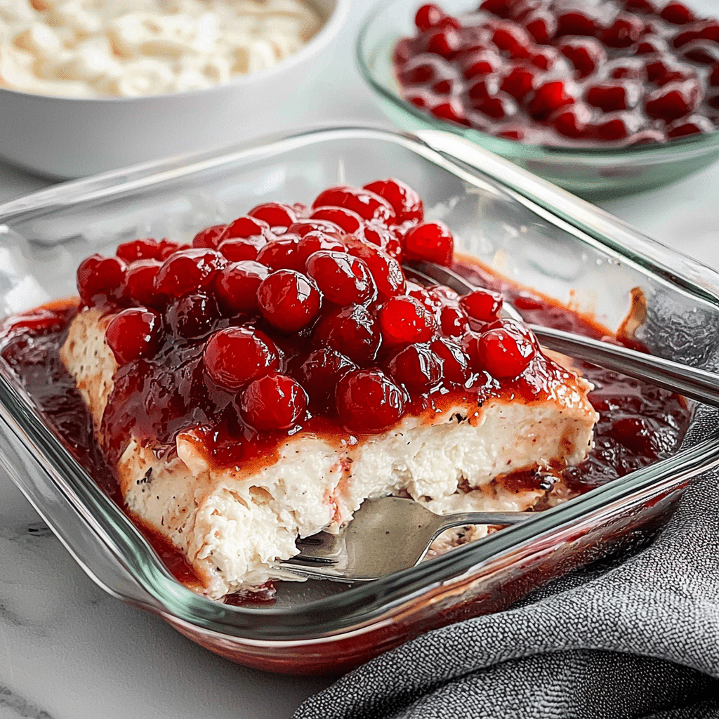 Cherry Topped Cheesecake Bars – Creamy, Tart, and Perfect for Christmas Dessert Tables