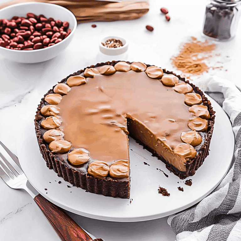 Salted Caramel Chocolate Tart
