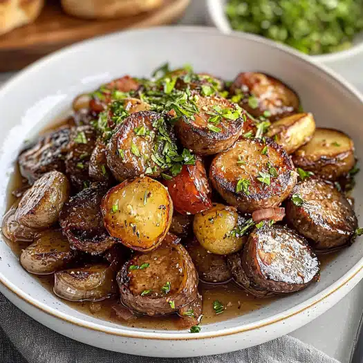 Open-Faced Steak Sandwich with Caramelized Onion and Tomato Relish – Hearty, Savory, and Satisfying
