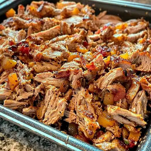 Slow Roasted Pineapple Pulled meat