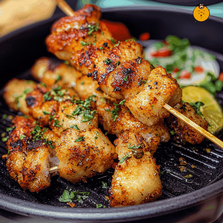 Spicy Grilled Chicken Skewers