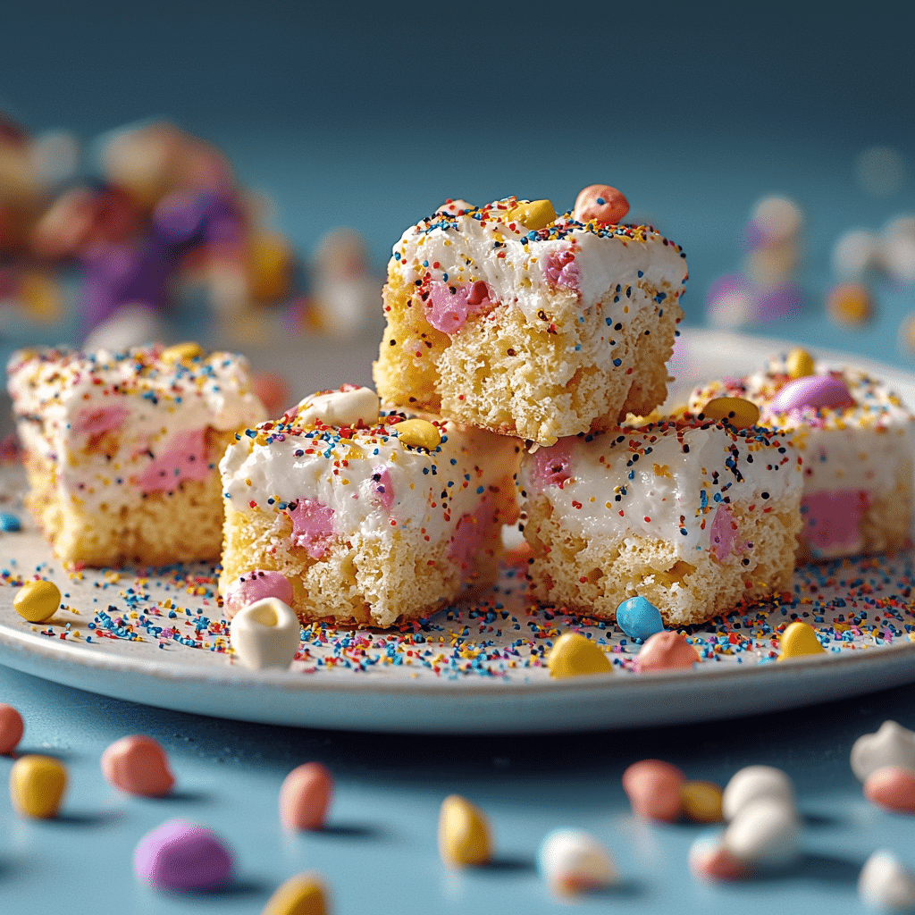 Funfetti Marshmallow Cake Bites