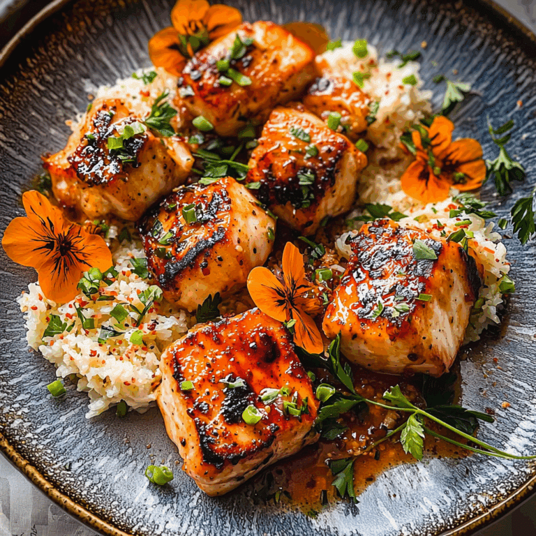 Spicy Glazed Chicken with Stir-Fried Cucumbers and Scallions – A Bold and Balanced Weeknight Meal