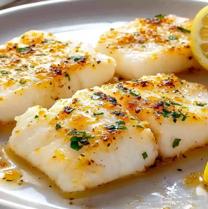 Buttered/Seasoned Cod Fillets