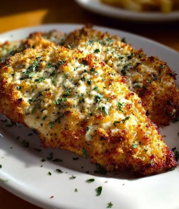 Crispy Parmesan-Crusted Chicken Cutlets