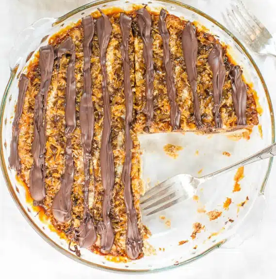German Chocolate Pie Bars