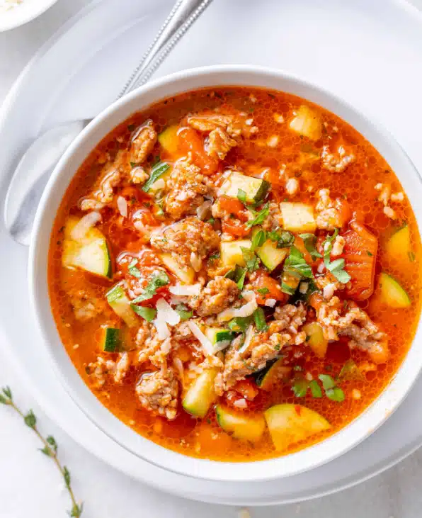 Creamy Tomato Chickpea Soup