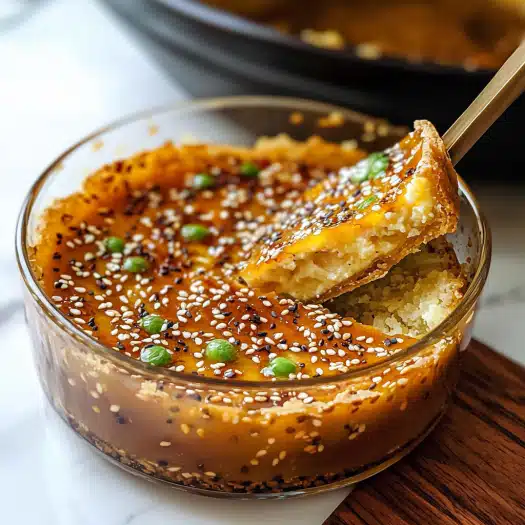 Baked Mashed Potatoes with Savoury Sesame Gravy