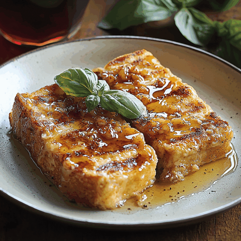 Classic French Toast with Maple Syrup
