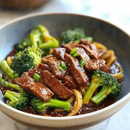 Beef and Broccoli Noodles