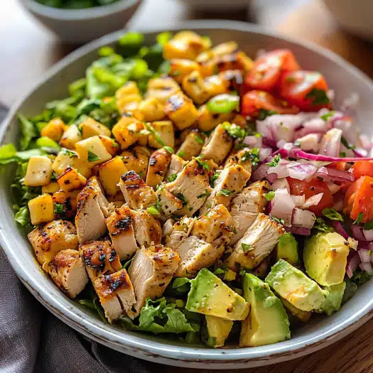 Grilled Chicken Salad Bowl