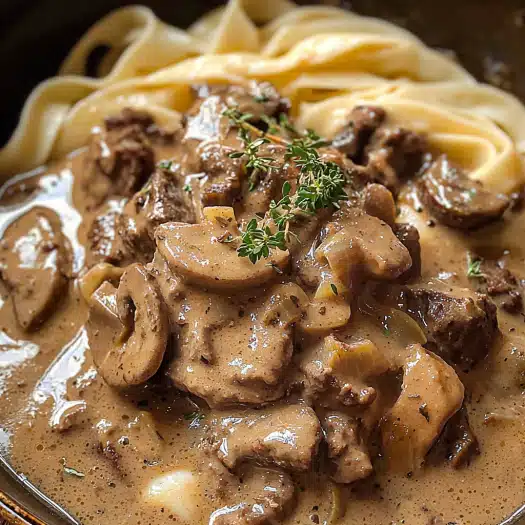Beef Stroganoff