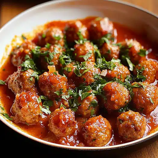 Meatballs in Tomato Sauce
