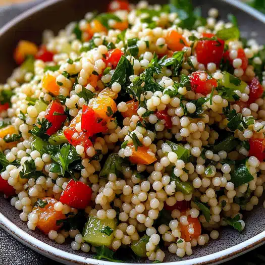 Pearl Couscous Salad