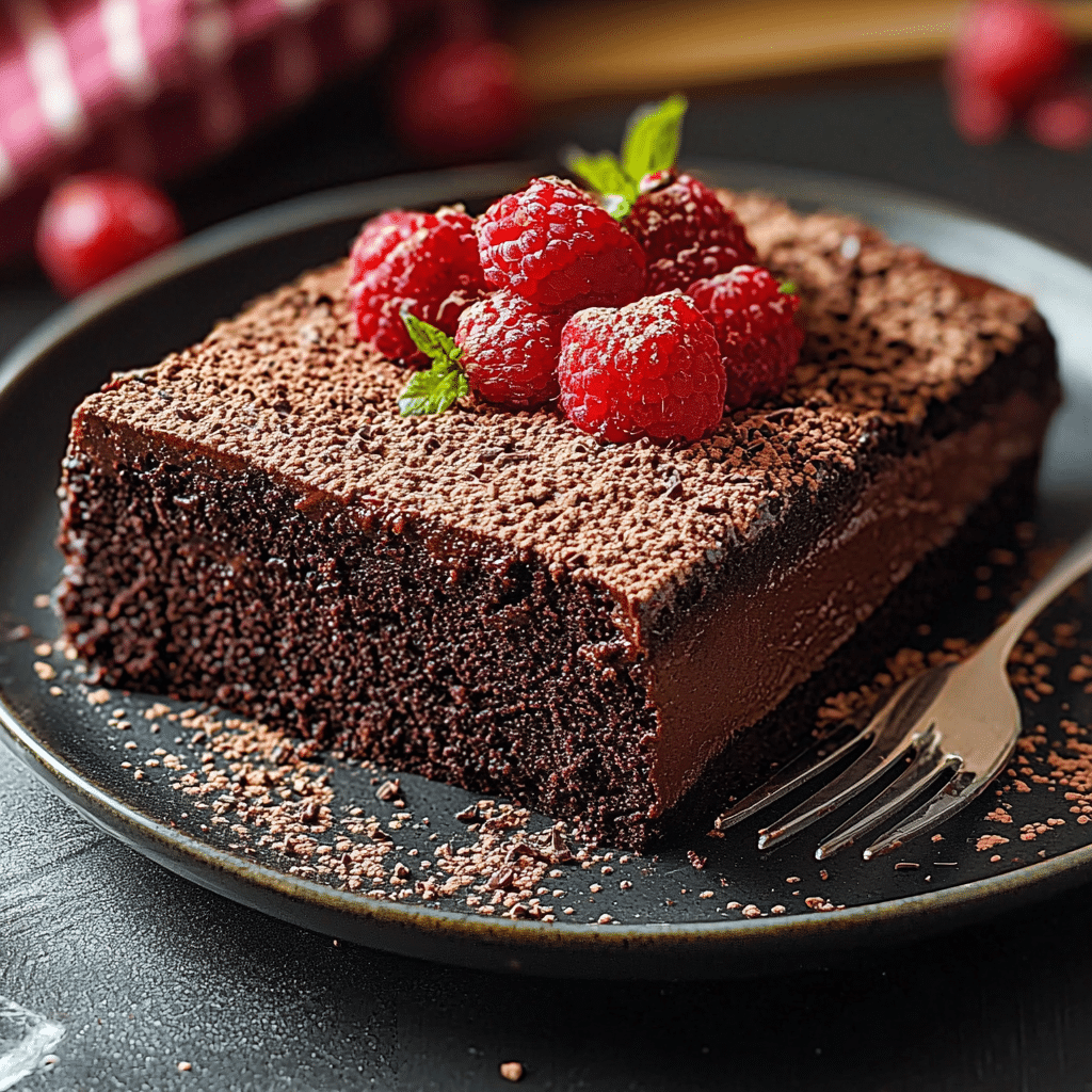 Chocolate Raspberry Cake